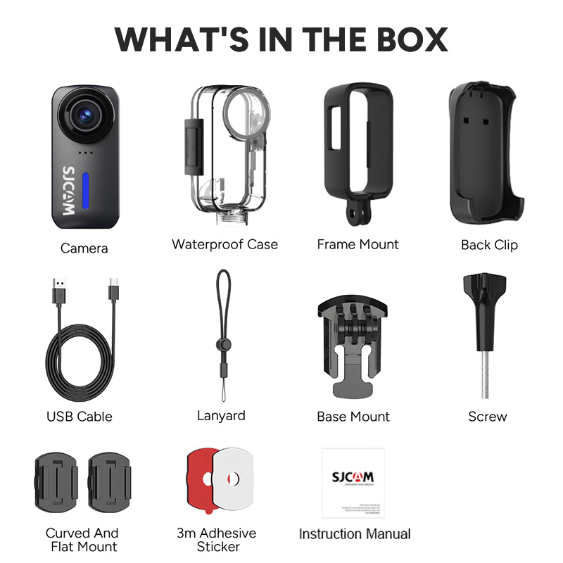 Outdoor Sport Usa - กล้องแอคชั่น SJCAM C110+ 4K 30fps มินิแคม
