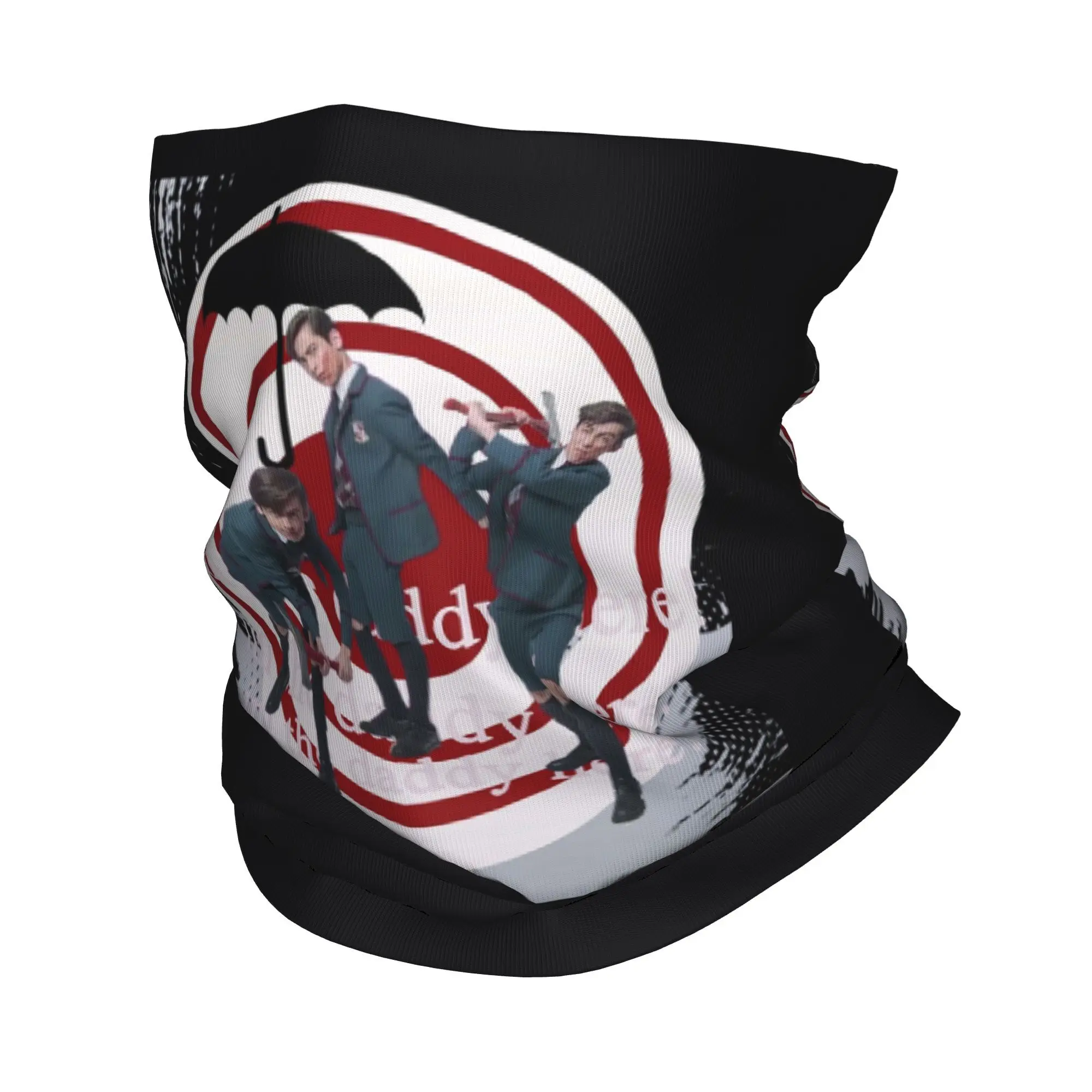 Outdoor Sports Umbrella - หมายเลข 5 อะคาเดมีร่ม ฉันคือพ่อที่นี่! ผ้าคลุมคอแบบผ้าพันคอ ผ้าคลุมหน้า