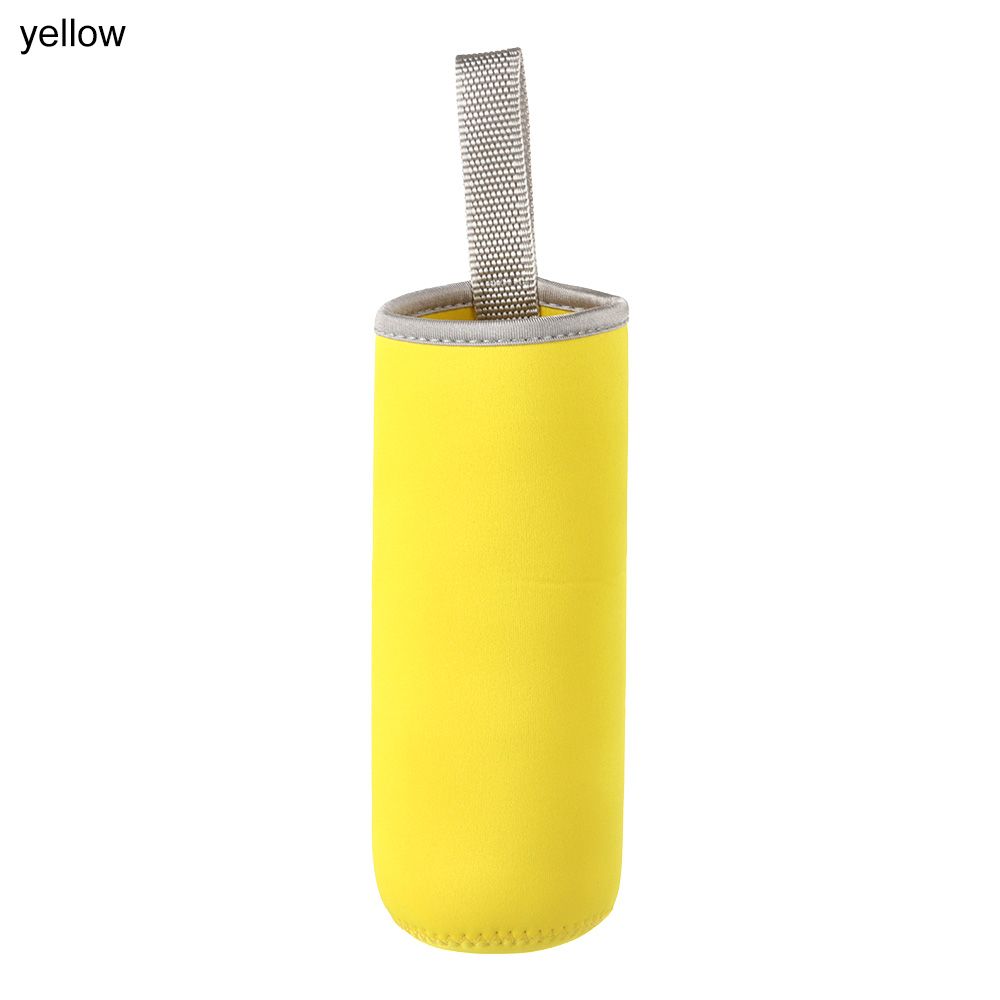Outdoor Sport Glass Water Bottle - กระเป๋าใส่ขวดน้ำแบบพกพาสำหรับกีฬากลางแจ้ง ปลอกหุ้มขวดน้ำ ปลอกหุ้มขวดแก้ว ปลอกหุ้มแก้วเก็บความเย็น