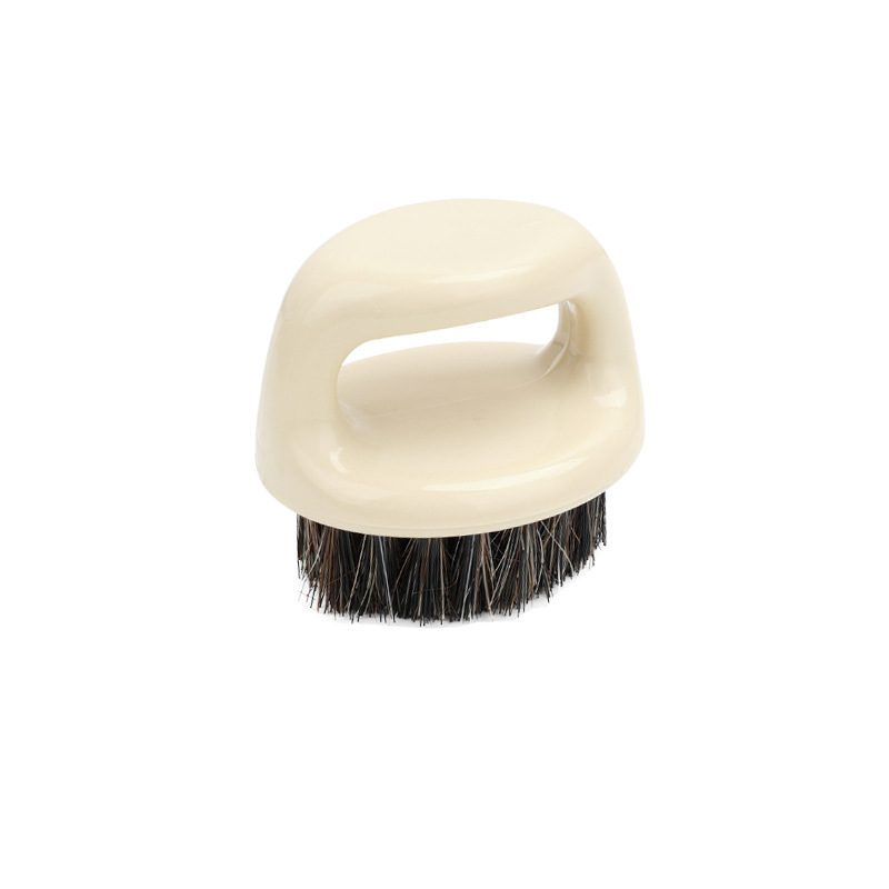Brushing Boot Horse - แปรงขนม้าทนทานสำหรับรองเท้าหนัง ด้ามไม้ อุปกรณ์ขัดเงารองเท้า เครื่องมือดูแลรักษา ทำความสะอาดรองเท้าบูท