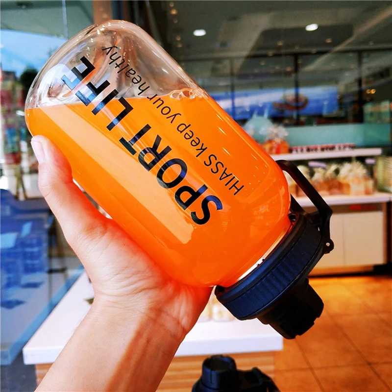 700Ml/1000Ml แบบพกพาความจุขนาด - Outdoor Sport Glass Water Bottle บทวิจารณ์และราคา