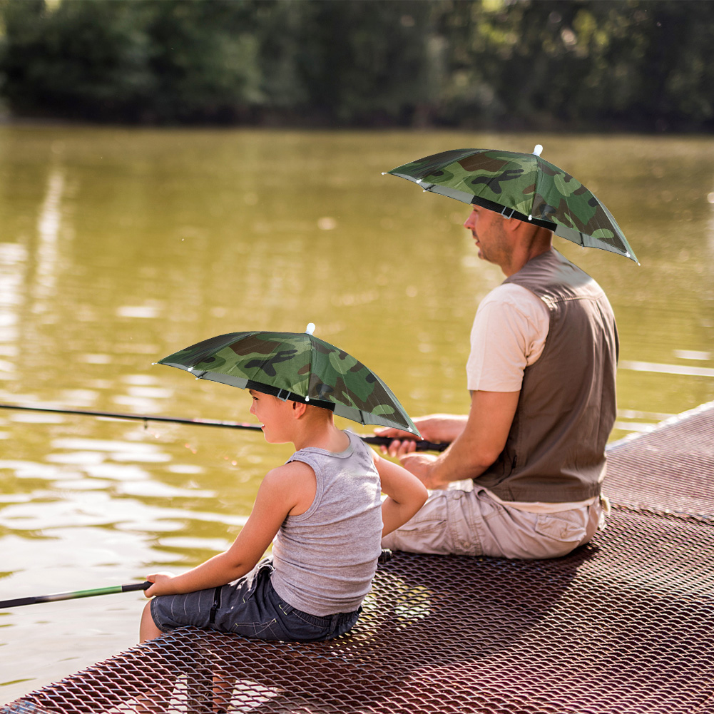 หมวกกันแดดแบบร่ม หมวกตกปลา ปรั - Outdoor Sports Umbrella บทวิจารณ์และราคา