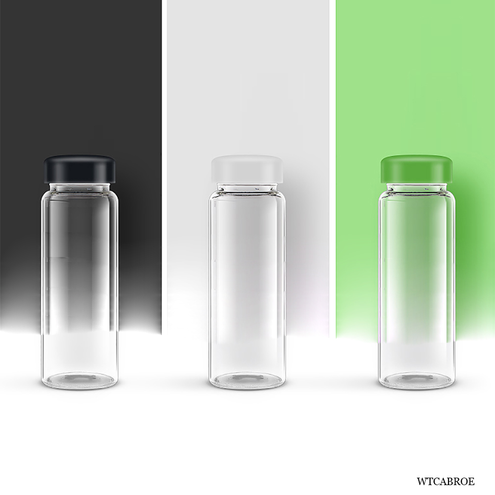 ขวดน้ำแก้วพกพาสำหรับเด็ก 420 ม - Outdoor Sport Glass Water Bottle บทวิจารณ์และราคา