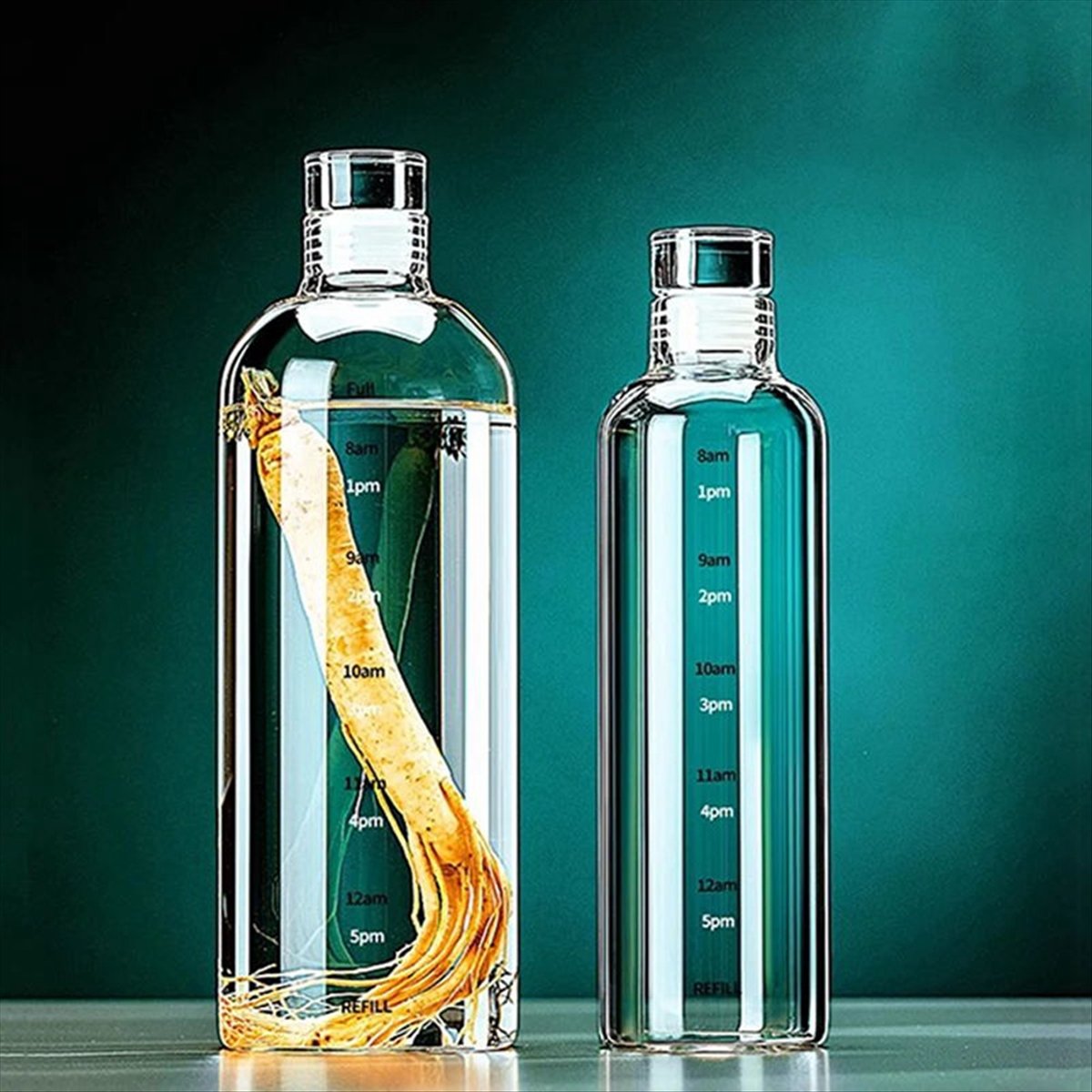 ขวดน้ำแก้วแบบพกพาขนาด 1000 มล. - Outdoor Sport Glass Water Bottle บทวิจารณ์และราคา