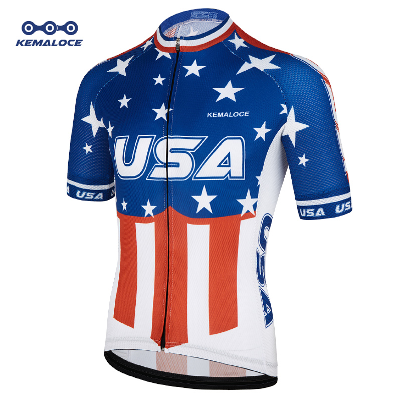 KEMALOCE จักรยาน Jersey USA Na - Outdoor Sport Usa บทวิจารณ์และราคา