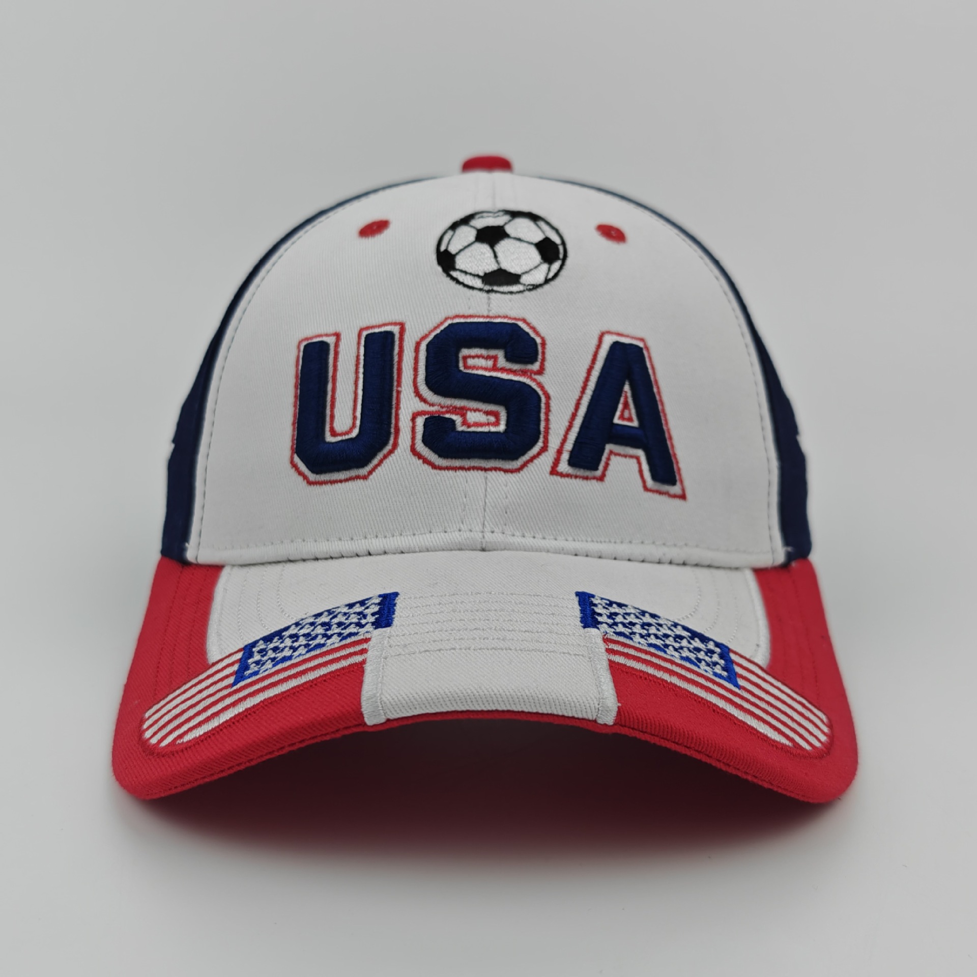 หมวกแก๊ปปักลายตัวอักษร USA สำห - Outdoor Sport Usa บทวิจารณ์และราคา