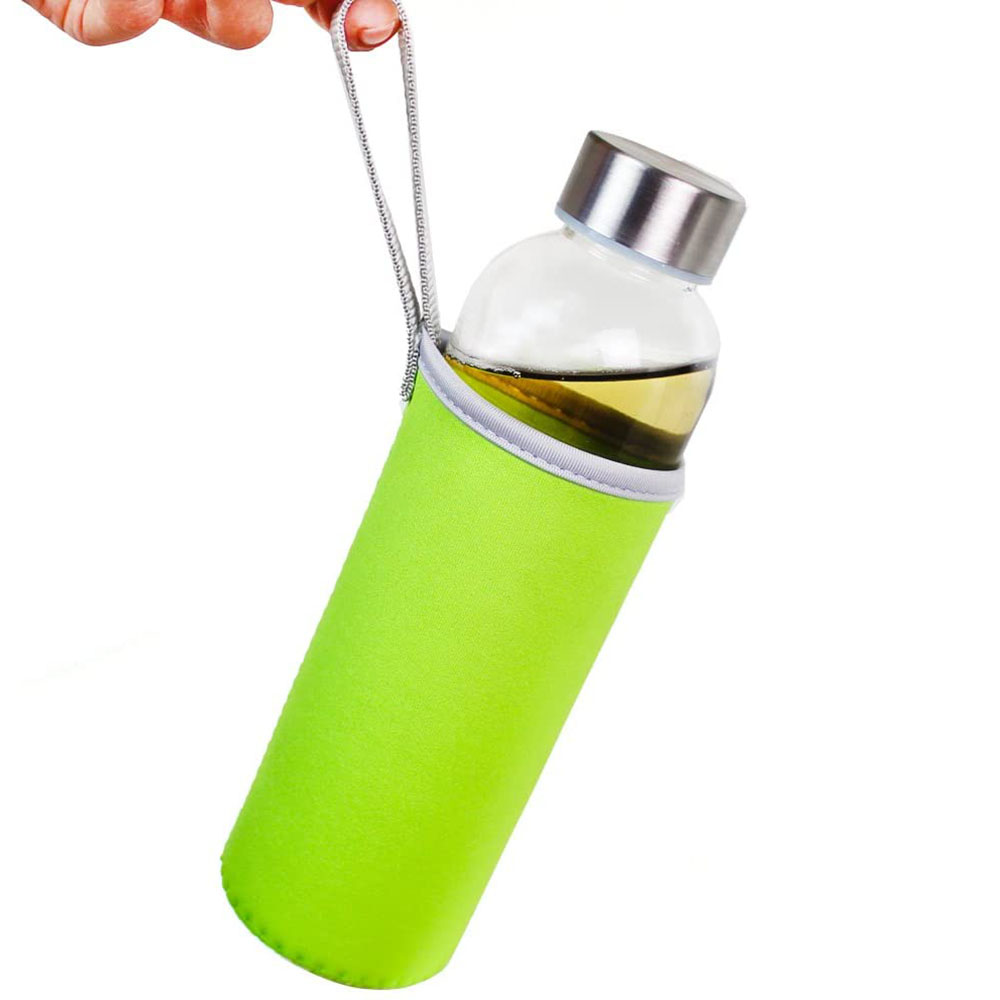 กระเป๋าใส่ขวดน้ำแบบพกพาสำหรับก - Outdoor Sport Glass Water Bottle บทวิจารณ์และราคา