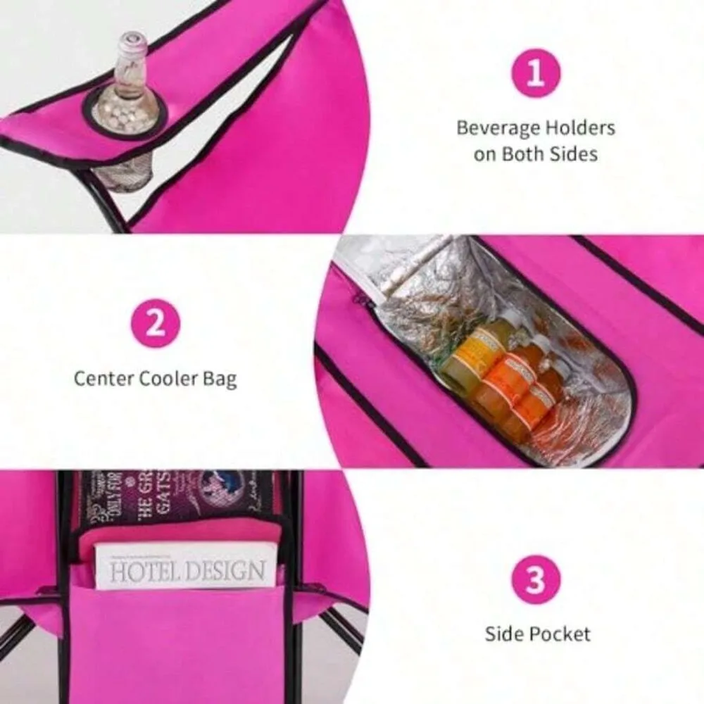 เก้าอี้แคมป์พับได้แบบพกพาพร้อม - Outdoor Sports Umbrella บทวิจารณ์และราคา