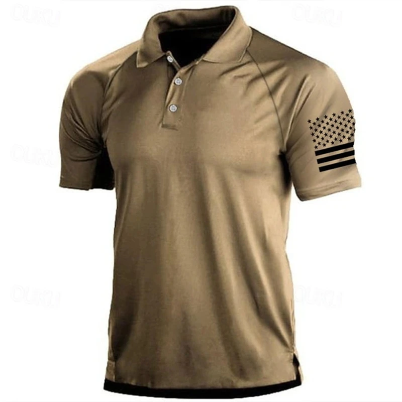 เสื้อโปโลลายธงชาติสหรัฐอเมริกา - Outdoor Sport Usa บทวิจารณ์และราคา