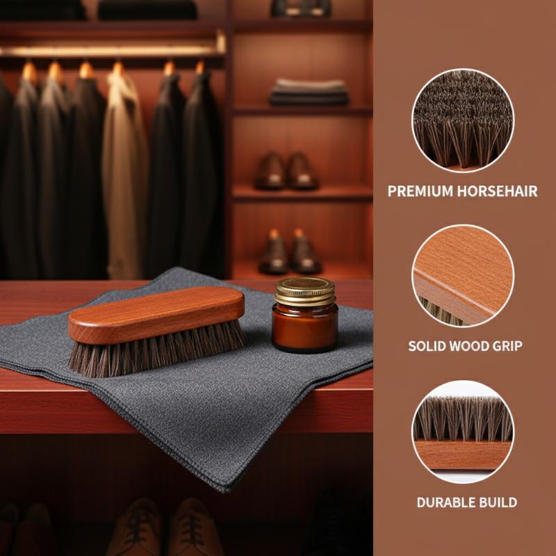 ★ ▲ แปรงขนม้าด้ามไม้สำหรับทำคว - Brushing Boot Horse บทวิจารณ์และราคา