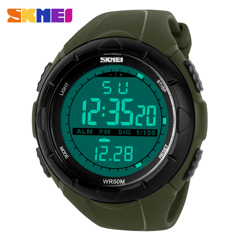 แบรนด์ SKMEI กีฬาทหารดิจิตอลนา - Outdoor Sport Brand บทวิจารณ์และราคา