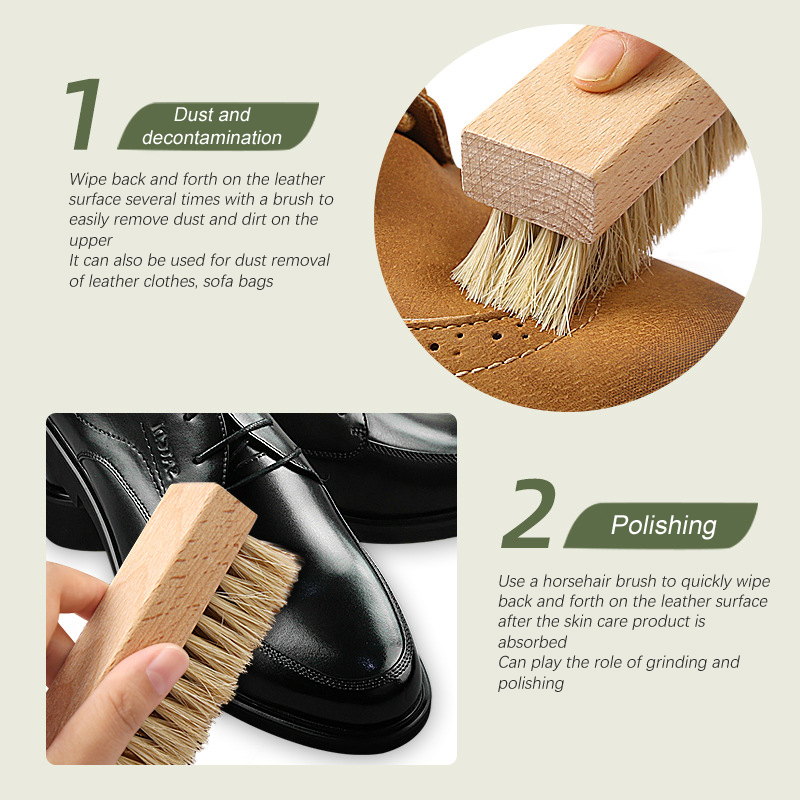 ชุดแปรงขัดรองเท้า 1/4 ชิ้น – ไ - Brushing Boot Horse บทวิจารณ์และราคา