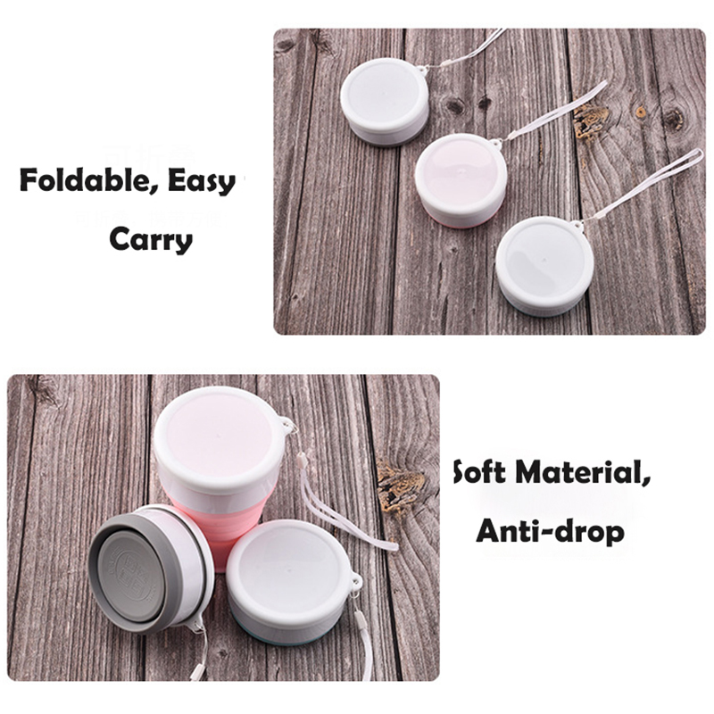 200Ml ซิลิโคนพับแก้วท่องเที่ยว - Outdoor Sport Glass Water Bottle บทวิจารณ์และราคา