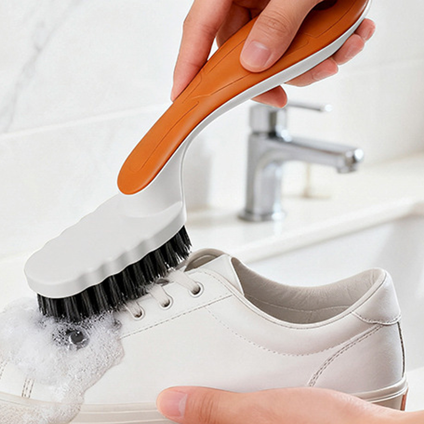 แปรงขนนุ่มสำหรับทำความสะอาดรอง - Brushing Boot Horse บทวิจารณ์และราคา