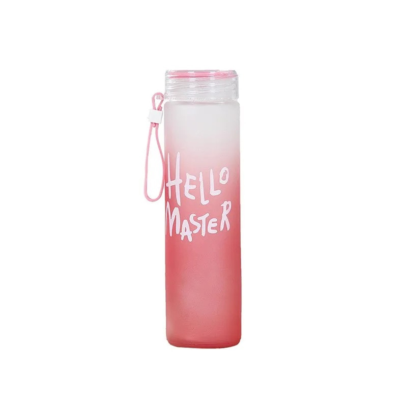 แก้วน้ําตัวอักษรซิลิโคนสปอร์ตข - Outdoor Sport Glass Water Bottle บทวิจารณ์และราคา