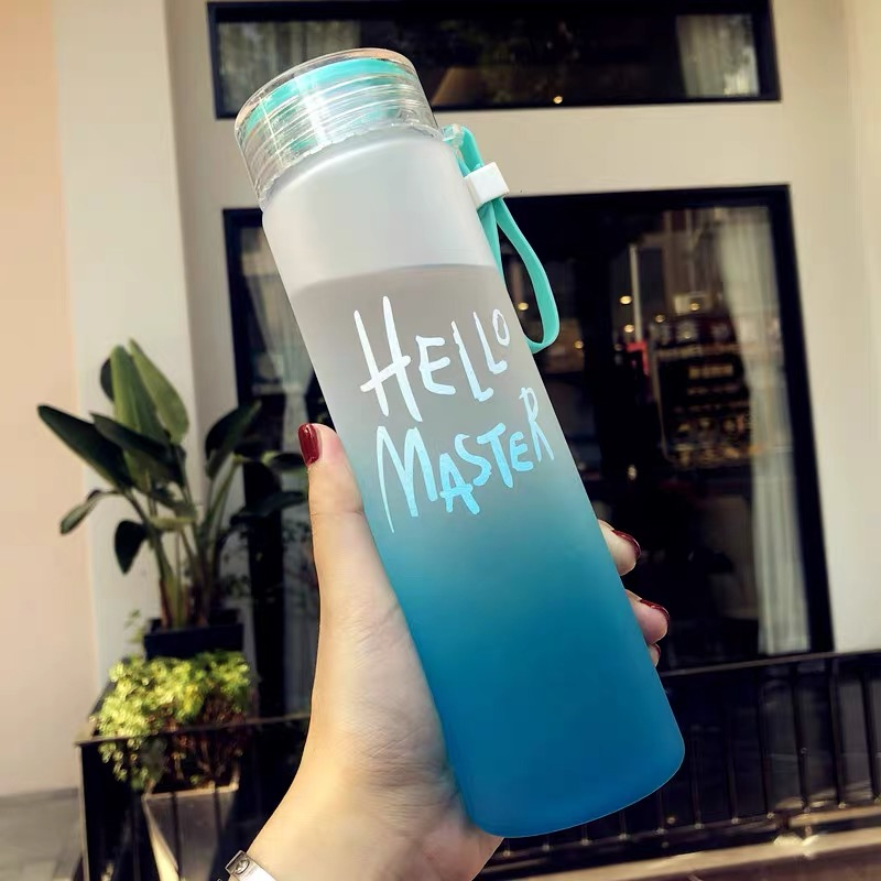 แก้วน้ําตัวอักษรซิลิโคนสปอร์ตข - Outdoor Sport Glass Water Bottle บทวิจารณ์และราคา